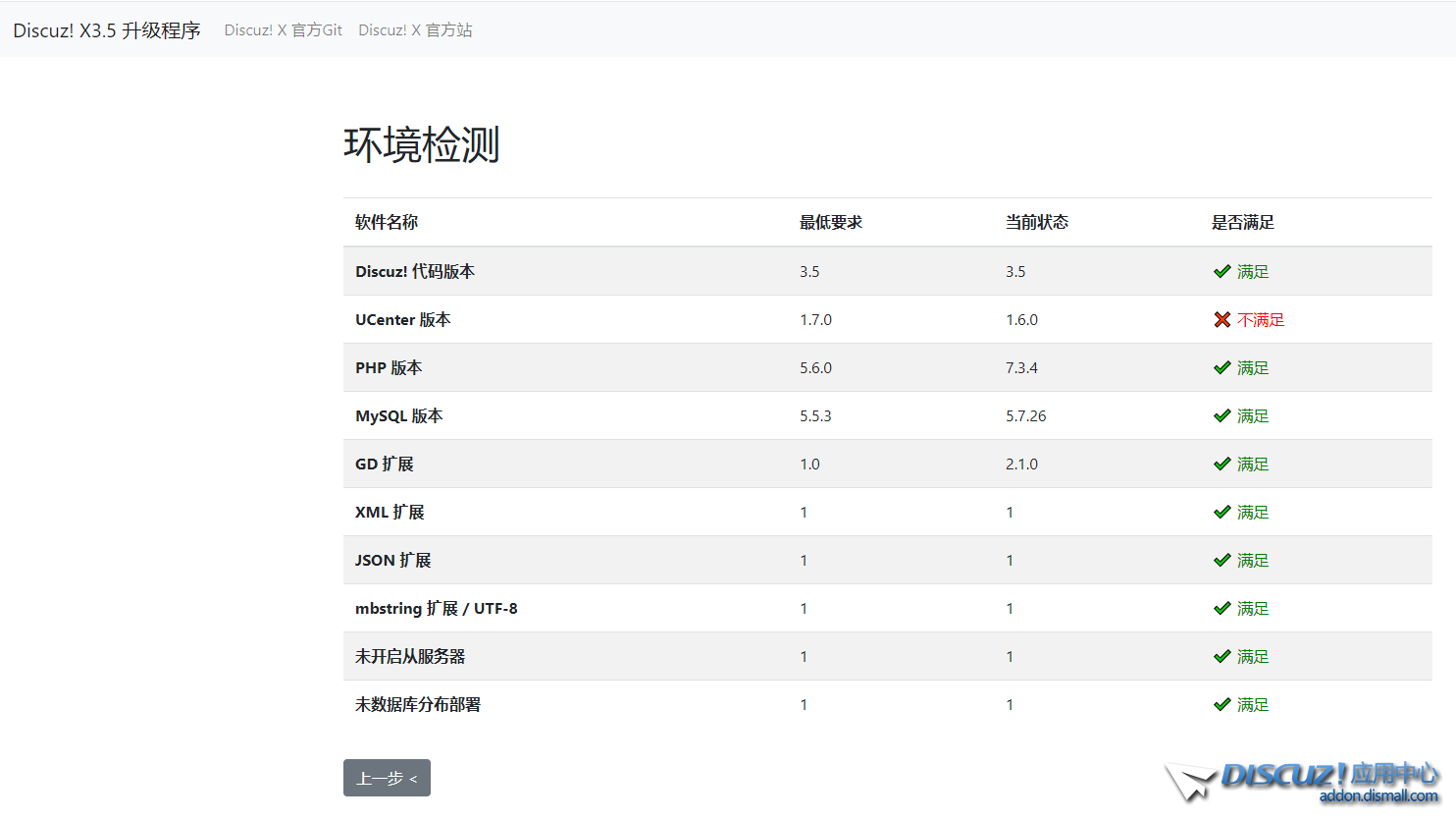 X3.4 升级X3.5UCenter当前状态空白和显示1.6.0，已解决
 