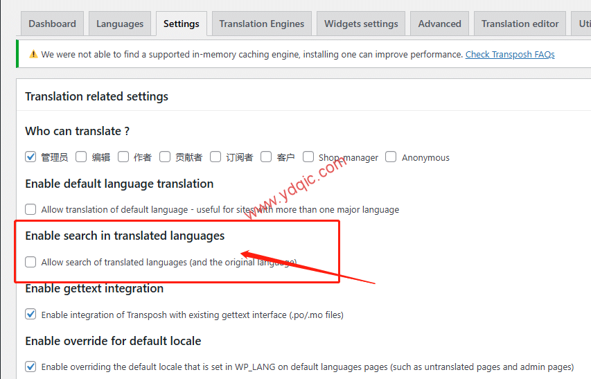 WP独立站小语种 多语言插件transposh使用教程 