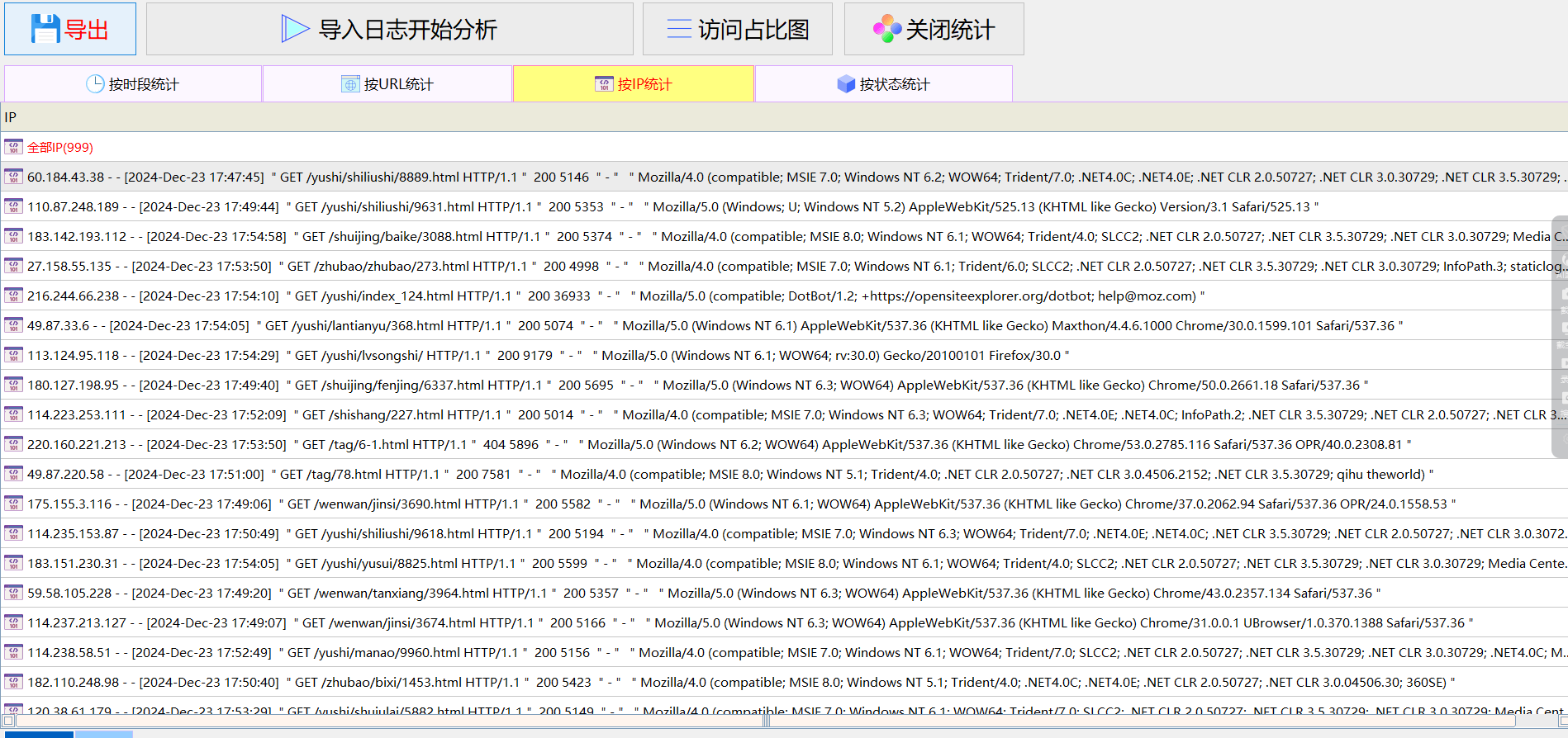 有什么好的网站日志分析软件吗？ 日志网页,网站日志解析