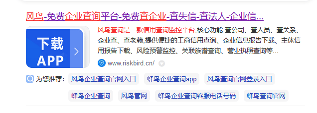 风鸟企业查询咋了 风鸟查询平台,风鸟集团官网,风鸟 天眼查