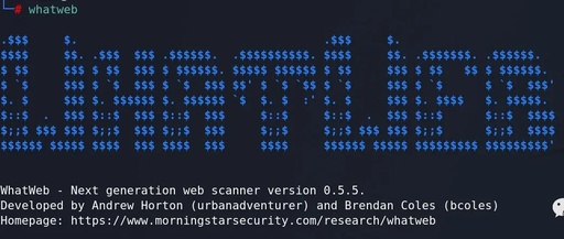 指纹识别工具Whatweb